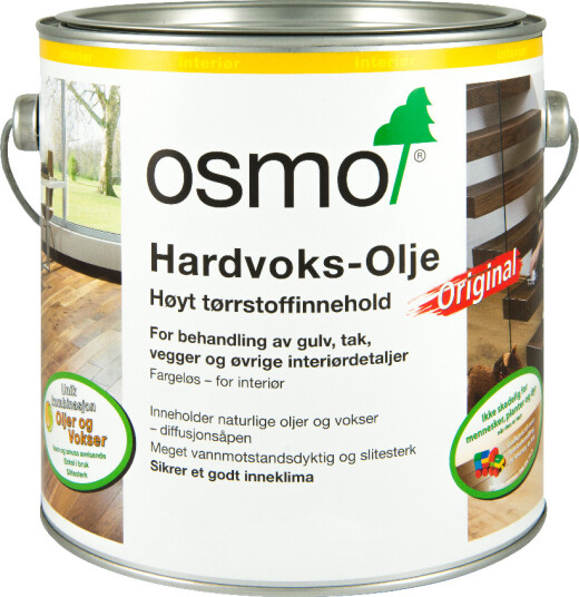OSMO HARDVOKSOLJE 3062 2,5L MATT OSMO HARDVOKSOLJE 3062 2,5L MATT