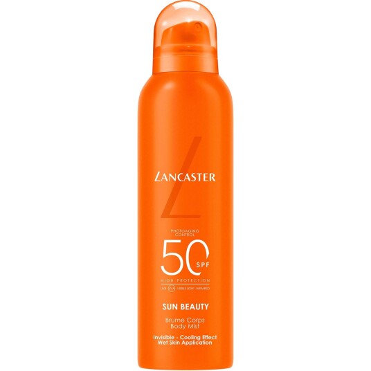 Lancaster Sun Beauty Body Mist SPF50 200 ml Høy Beskyttelse Lancaster Sun Beauty Body Mist SPF50 200 ml Høy Beskyttelse