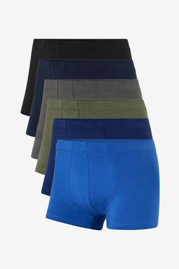 Ellos Collection Boxershorts Adam 6 pk Blå