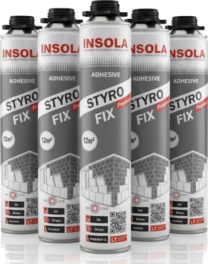 Insola Adhesive Styro Premium Fix 5 Stk Insola Adhesive Styro Premium Fix 5 Stk