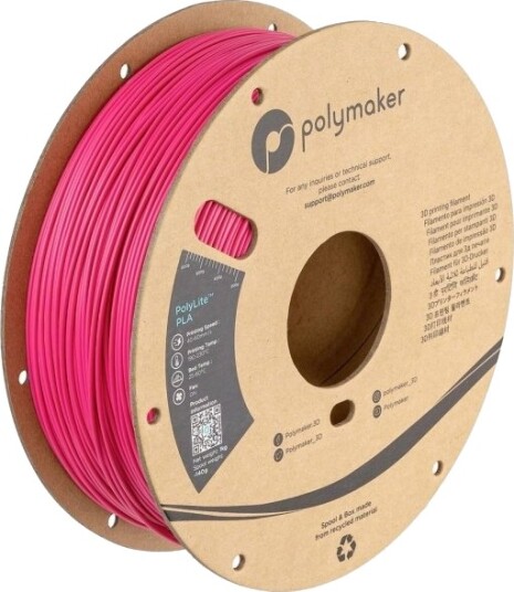 Polymaker Pa02054 Polylite Pla-Filament Magenta 1.75 Mm 1 Kg