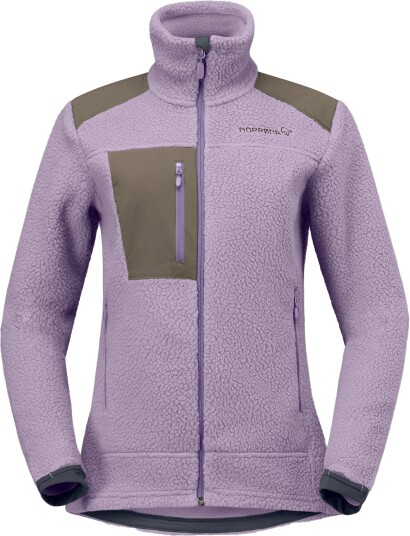 Norrøna Women's Trollveggen Warm3 Jacket Purple Sage S