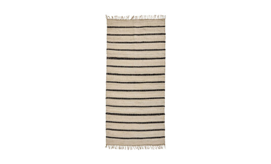 House Doctor SIMA Teppe 90x200 Svart/Natur