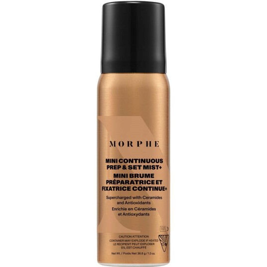 Morphe Mini Continuous Prep & Set Mist+ Supercharged With Antioxidants Morphe Mini Continuous Prep & Set Mist+ Supercharged With Antioxidants