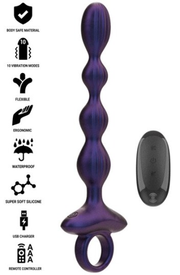 Jackie Vibrating Anal Plug Remote Control