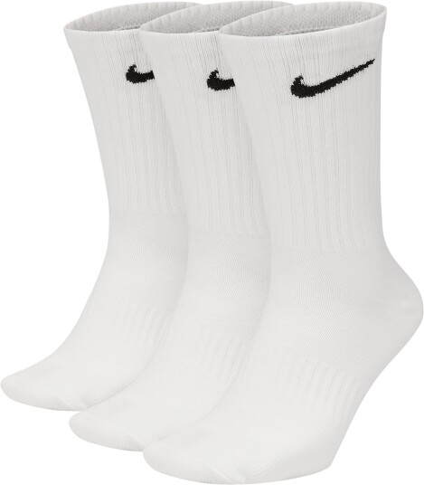 Nike Everyday Lightweight 3-Pack Training Socks White/Black L (42-46)