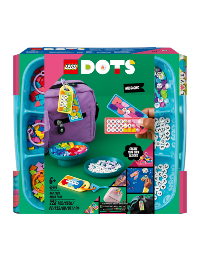 LEGO DOTS 41949 Megapakke med bagmerker - meldinger