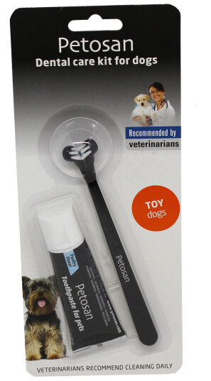 Petosan Dental Care Kit Tannpleiesett For Hunder Mini
