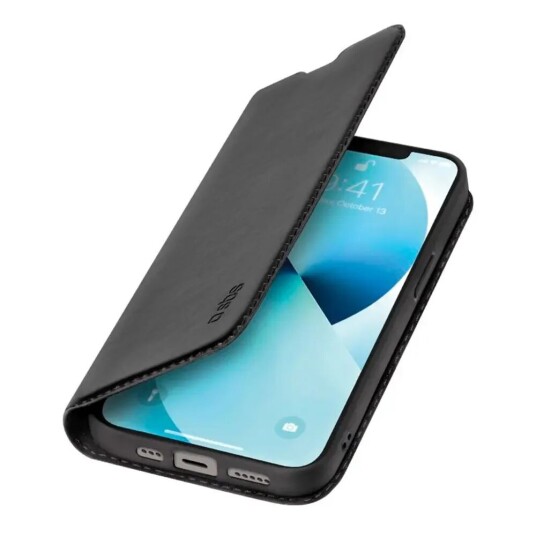 SBS iPhone 14 / 13 SBS Wallet Lite Deksel - Svart