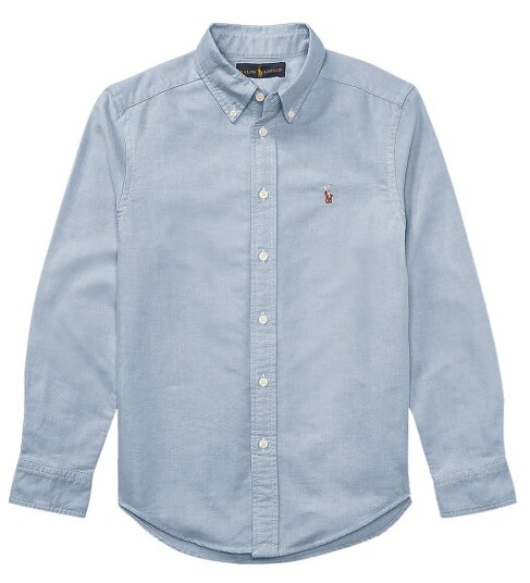 Ralph Lauren Kids The Iconic Oxford Shirt Blue 150 161 Ralph Lauren Kids The Iconic Oxford Shirt Blue 150 161