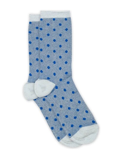 mp Denmark Donna Glitter Socks Blue 37/39 mp Denmark Donna Glitter Socks Blue 37/39