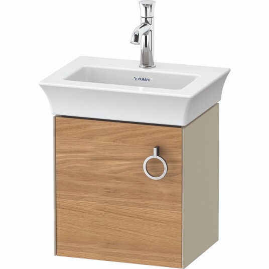 Duravit White Tulip Servantskap m/1 dør 38,4x29,8x41 cm Eik/Taupe Høyglans