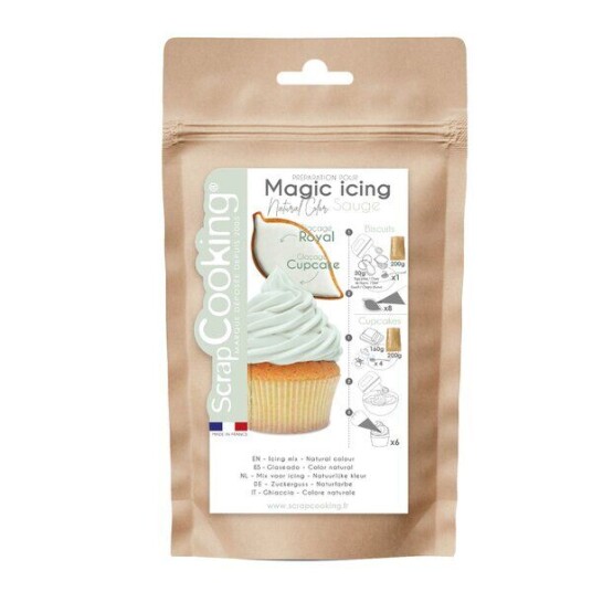 ScrapCooking   Glasurmiks 200 g lys grønn