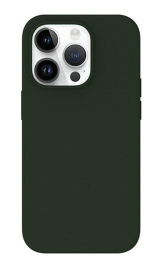 Just Mobile TENC™ [Silicone] w. MagSafe for iPhone 14 Pro - Dark Green