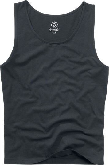 Brandit Tanktopp - Tank Top - L til 5XL - Herrer - svart