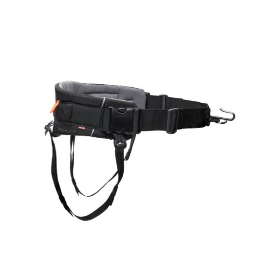 Non-Stop Dogwear Trekking Belt 2.0 Magebelte for hundeeiere Medium Svart/Grå
