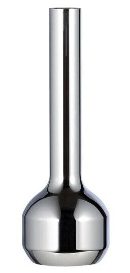 Lind DNA Silhouette 120 vase Chrome steel