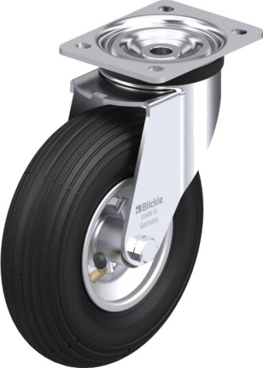 Blickle 255018 L-P 220R Hjul - Hjuldiameter 220 Mm, Bæreevne (Maks.) 100 Kg, 1 Stk