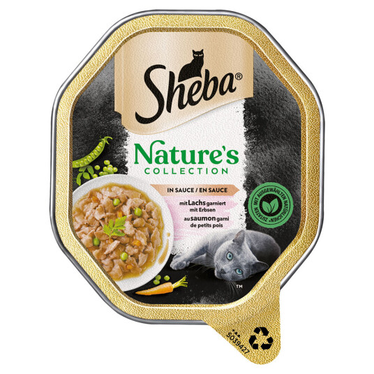 Sheba Nature´S Collection I Saus 22 X 85 G Med Laks