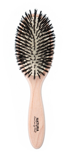 EKULF Natura oval brush mixed resin pins