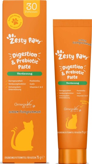 Zesty Paws Cat Digestion Paste 75 G Zesty Paws Cat Digestion Paste 75 G
