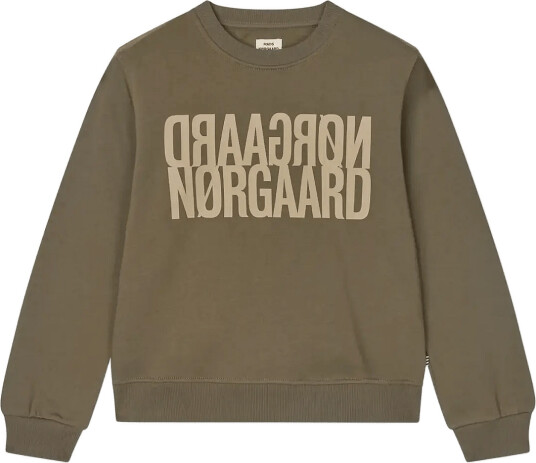 Mads Nørgaard Original Sweat Talinka Sweatshirt Khaki green 164