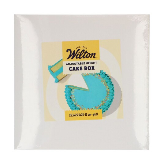 Wilton Justerbar Kakeeske 25,5 × 25,5 Cm x 25–33 Cm Pk/1 