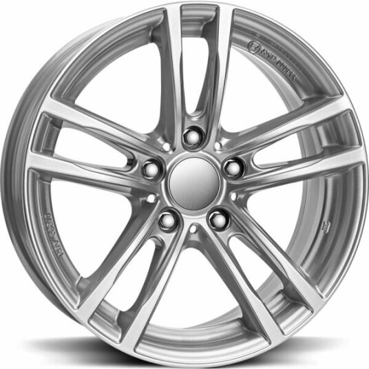 Rial X10 Polar Silver 8x18 5x112 ET30 B66.7