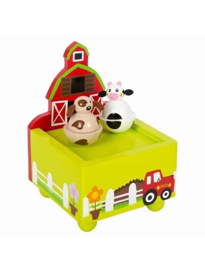 Small Foot Wooden Music Box Farm Small Foot Wooden Music Box Farm