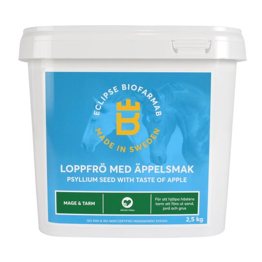 Biofarmab Loppefrø med appelsmak 2,5 kg Biofarmab Loppefrø med appelsmak 2,5 kg