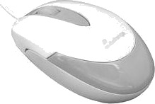 Mediarange Mros214 Høyre Hendt Optisk Usb Type A 1000 Dpi Grå Hvit