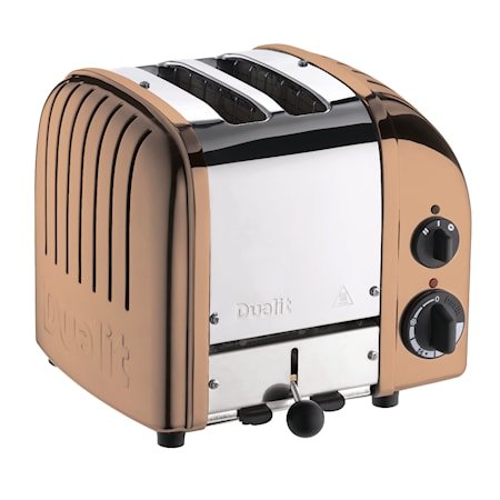 Dualit Classic Kobber Brødrister 2 Skiver med Løfte- og Opptiningsfunksjon Dualit Classic Kobber Brødrister 2 Skiver med Løfte- og Opptiningsfunksjon
