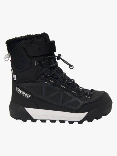 Viking Footwear Juniors Constrictor Warm Sc Waterproof 1v Sl Black 33