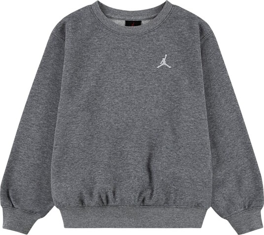 Jordan Collegegenser Karbon Heather Jordan 13 15 år 158 170 Collegegenser Grå