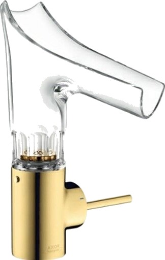 Axor Starck V med Slipt Glass 12122990A Axor Starck V med Slipt Glass 12122990A