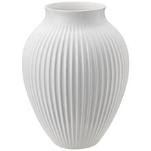 Knabstrup Keramik Knabstrup Vase spor 27 cm Hvit Knabstrup Keramik Knabstrup Vase spor 27 cm Hvit