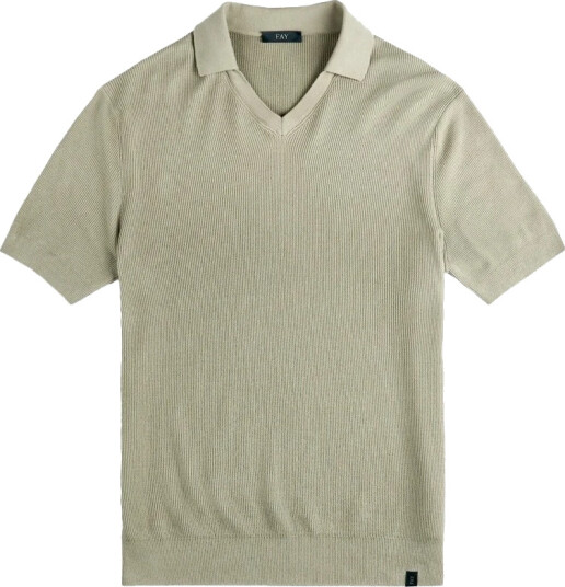 Fay, Herre, Strikkevarer, Beige, M,