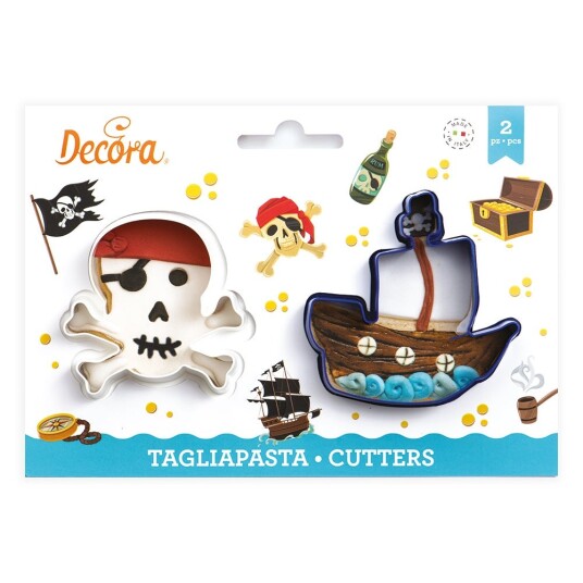 Decora Utstikkere Pirat Og Skip Decora Utstikkere Pirat Og Skip