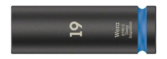 Wera 8790 C Impaktor Deep 05004836001 Unbrako Topnøgleindsats 19 Mm 1/2 (12,5 Mm)