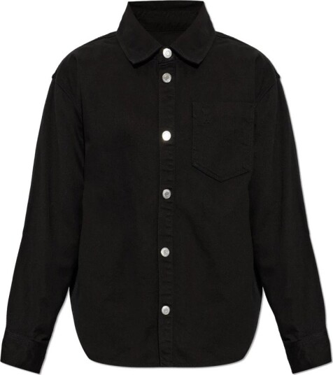 Ami Paris Herre Skjorter Svart XS,