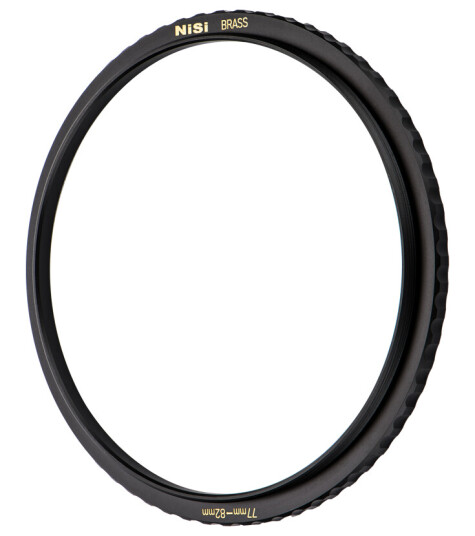 NiSi Step-Up Adapterring Messing 72-77mm 72mm objektiv til 77mm filter