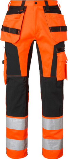 Top Swede Stretchbyxa Varsel 236 Klass 2 Orange/svart C148