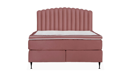 Soffadirekt OPERA/PRIMO HIGH 160 Sengesett Velvet Rosa