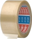 Pakketape Tesapack 4120 Pvc 50 Mm X 100 M Klar Pakke A 6 Stk