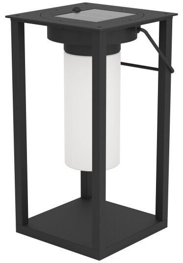 EGLO - USIGNI SOLCELLE LANTERNE - Sort/Hvit