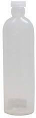Babyflaske m. lokk oval engangs   200 ml