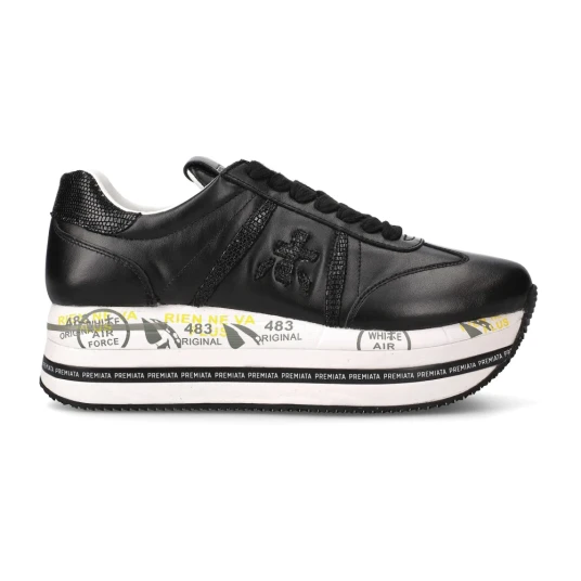 Premiata Dame Sko Svart 38 EU,