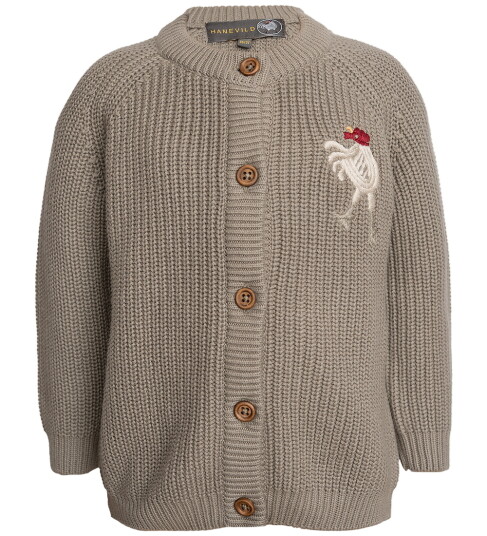 Hanevild Kaj Cardigan Beige 80