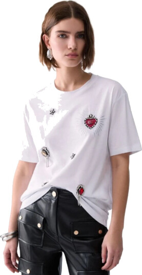Liu Jo Dame Topper Hvit S,
