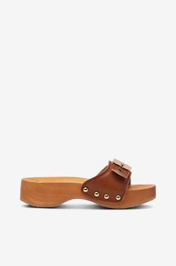 Scholl Iconic Tresko SL Pescura Heel Brun Scholl Iconic Tresko SL Pescura Heel Brun